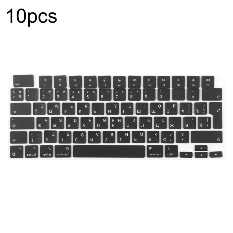 10pcs UK Enter Keycaps for MacBook A2442 A2485 A2779 A2780 A2991 A2992 A2918 - Multilingual Replacement Keys