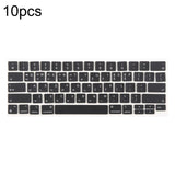 10pcs US Enter Keycaps for MacBook A2251 A2289 A2238 A2338 - Russian & Korean