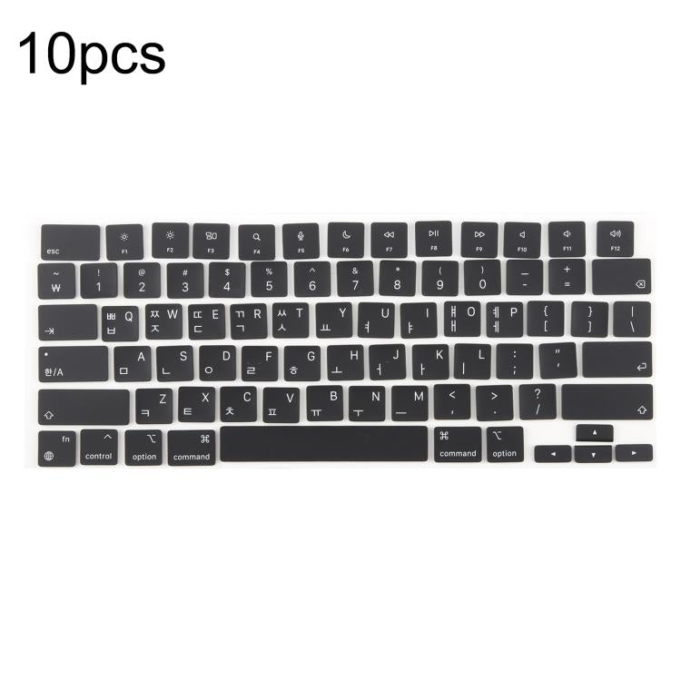 10pcs US Enter Keycaps for MacBook A2442 A2485 A2779 A2780 A2991 A2992 A2918 – Russian & Korean