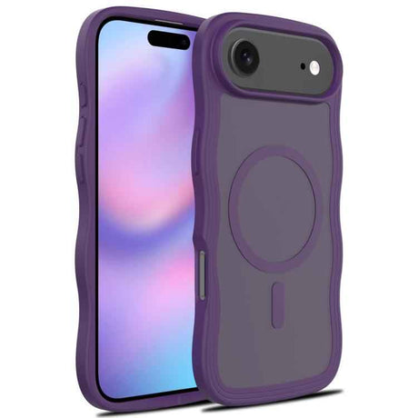 Skin Feel Wave Texture MagSafe Phone Case