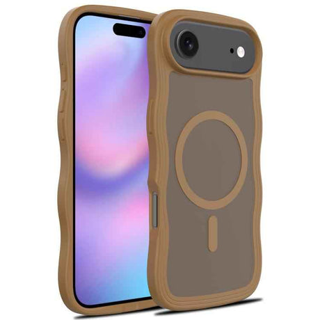 Skin Feel Wave Texture MagSafe Phone Case