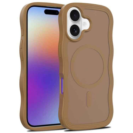 Skin Feel Wave Texture MagSafe Phone Case