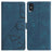 Triangles Embossed Leather Phone Case