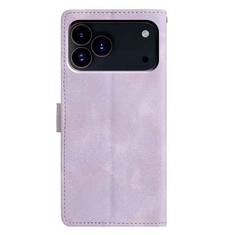 Triangles Embossed Leather Phone Case