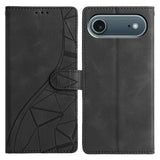 Triangles Embossed Leather Phone Case
