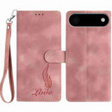 Skin Feel Embossed Feather Leather Phone Case