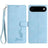 Skin Feel Embossed Feather Leather Phone Case