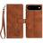 Skin Feel Embossed Feather Leather Phone Case