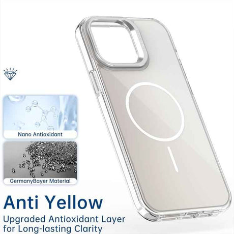 Gradient Discolor Lens Kickstand Magsafe Phone Case