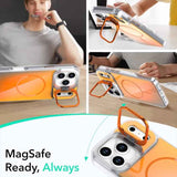 Gradient Discolor Lens Kickstand Magsafe Phone Case