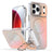 Gradient Discolor Lens Kickstand Magsafe Phone Case