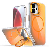 Gradient Discolor Lens Kickstand Magsafe Phone Case