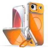 Gradient Discolor Lens Kickstand Magsafe Phone Case