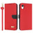 Metal Bow Leather Phone Case with Hand Strap