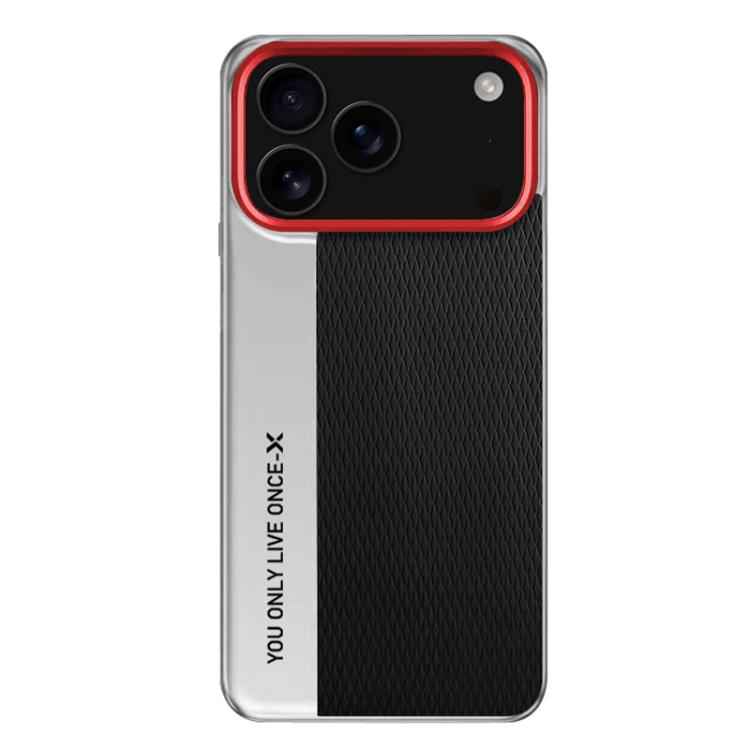 Camera Design Diamond Texture Leather PC Phone Case