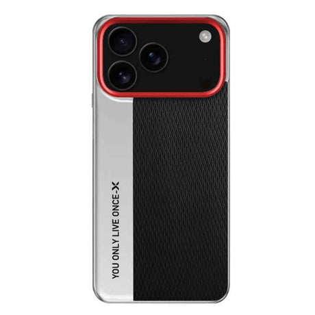 Camera Design Diamond Texture Leather PC Phone Case