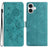 Rose Flower Embossing Pattern Leather Phone Case