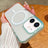 Contrast Color Gradient Transparent MagSafe Phone Case