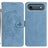 Moonlit Butterfly Dance Pattern Embossed Leather Phone Case
