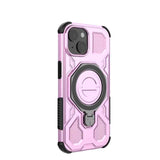 J-20 Solid Color MagSafe Magnetic TPU+PC Phone Case