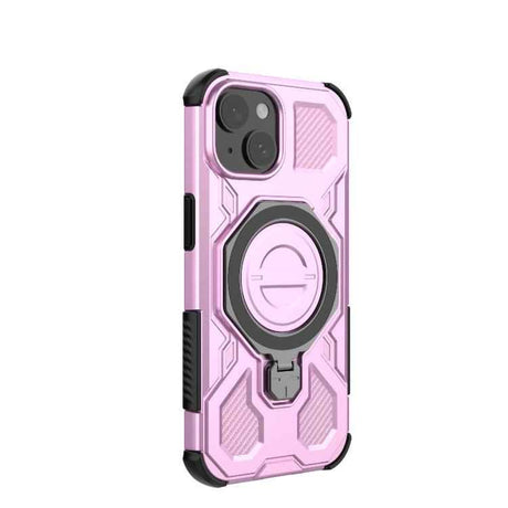 J-20 Solid Color MagSafe Magnetic TPU+PC Phone Case