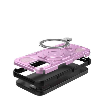 J-20 Solid Color MagSafe Magnetic TPU+PC Phone Case