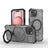 J-20 Solid Color MagSafe Magnetic TPU+PC Phone Case