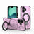 J-20 Solid Color MagSafe Magnetic TPU+PC Phone Case