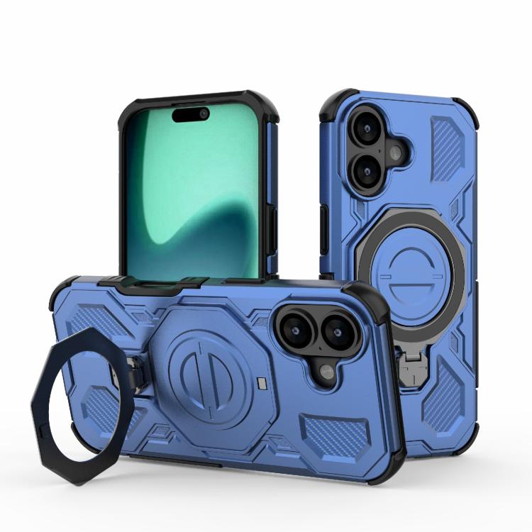 J-20 Solid Color MagSafe Magnetic TPU+PC Phone Case