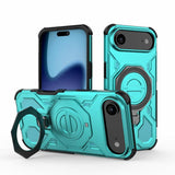 J-20 Solid Color MagSafe Magnetic TPU+PC Phone Case