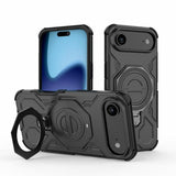 J-20 Solid Color MagSafe Magnetic TPU+PC Phone Case