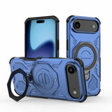 J-20 Solid Color MagSafe Magnetic TPU+PC Phone Case