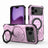 J-20 Solid Color MagSafe Magnetic TPU+PC Phone Case