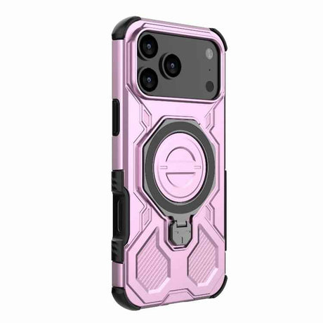 J-20 Solid Color MagSafe Magnetic TPU+PC Phone Case