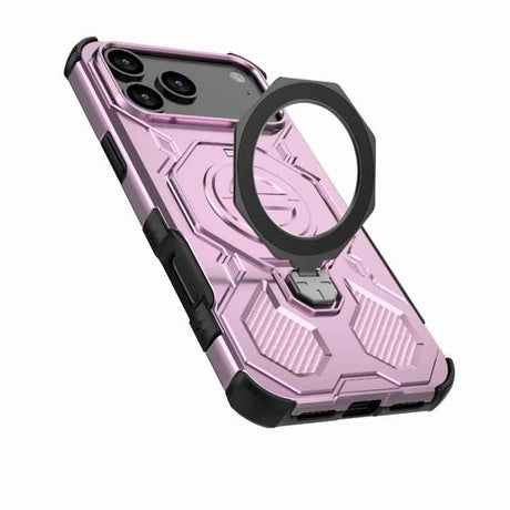 J-20 Solid Color MagSafe Magnetic TPU+PC Phone Case