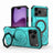 J-20 Solid Color MagSafe Magnetic TPU+PC Phone Case