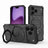 J-20 Solid Color MagSafe Magnetic TPU+PC Phone Case