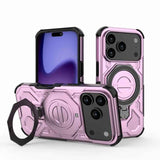 J-20 Solid Color MagSafe Magnetic TPU+PC Phone Case