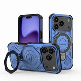 J-20 Solid Color MagSafe Magnetic TPU+PC Phone Case