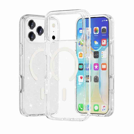 Terminator Style Glitter Powder MagSafe Magnetic Phone Case
