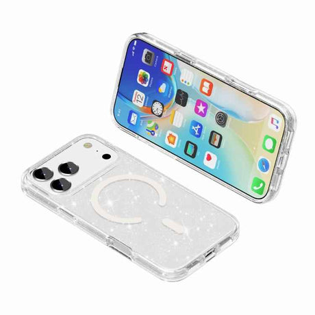 Terminator Style Glitter Powder MagSafe Magnetic Phone Case