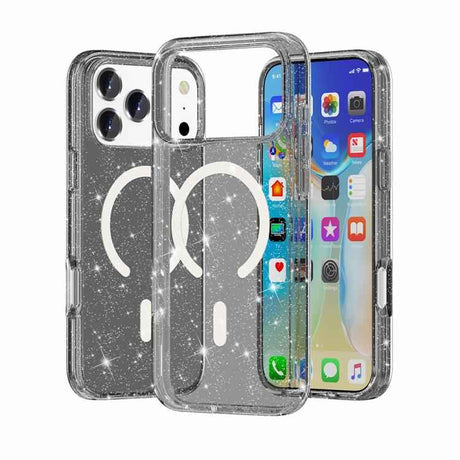 Terminator Style Glitter Powder MagSafe Magnetic Phone Case