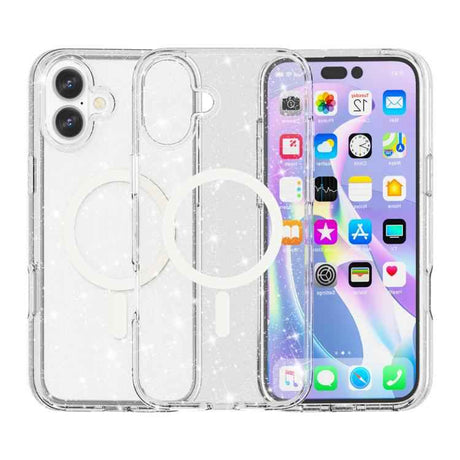 Terminator Style Glitter Powder MagSafe Magnetic Phone Case