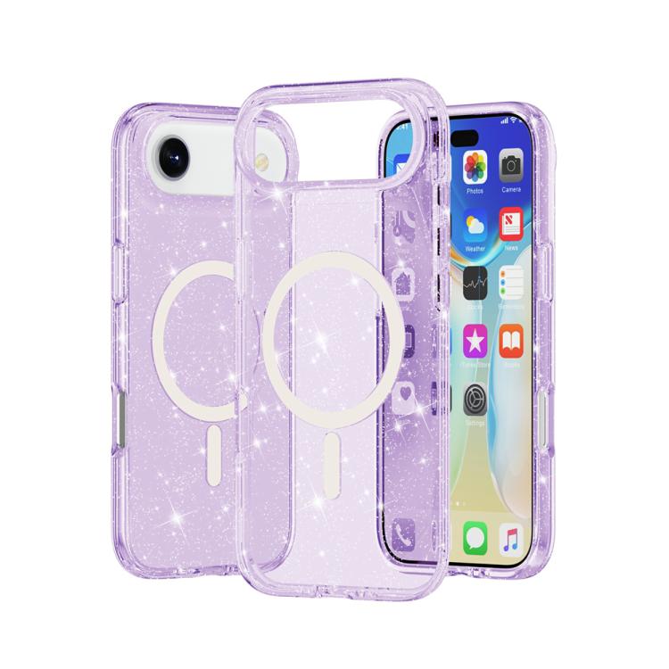Terminator Style Glitter Powder MagSafe Magnetic Phone Case