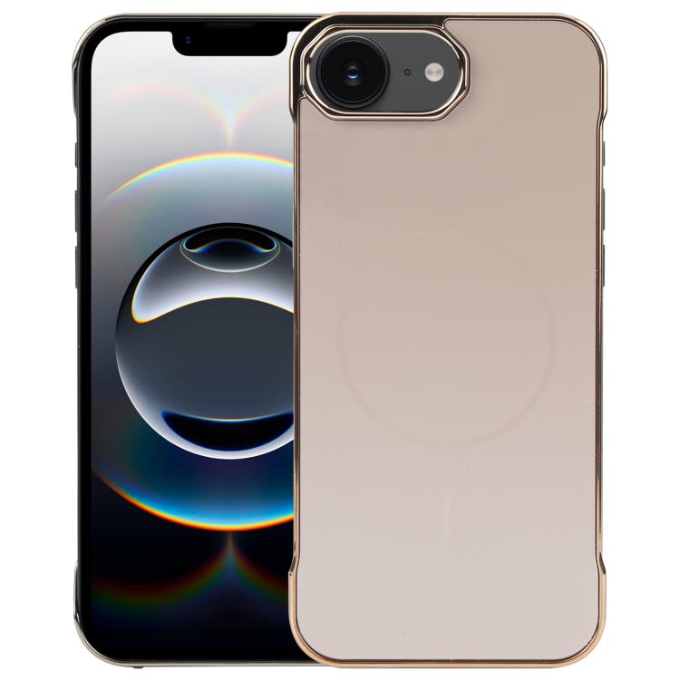 Electroplating Frameless Frosted Anti-Glare PC MagSafe Phone Case