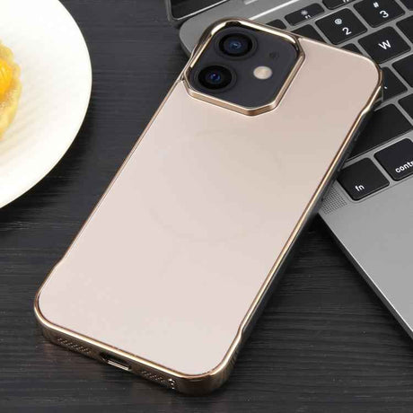 Electroplating Frameless Frosted Anti-Glare PC MagSafe Phone Case
