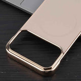 Electroplating Frameless Frosted Anti-Glare PC MagSafe Phone Case
