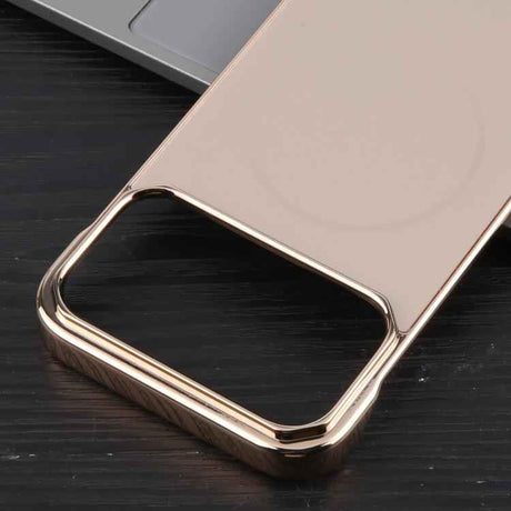 Electroplating Frameless Frosted Anti-Glare PC MagSafe Phone Case