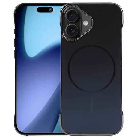 Electroplating Frameless Frosted Anti-Glare PC MagSafe Phone Case