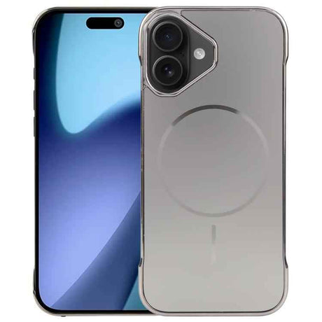 Electroplating Frameless Frosted Anti-Glare PC MagSafe Phone Case